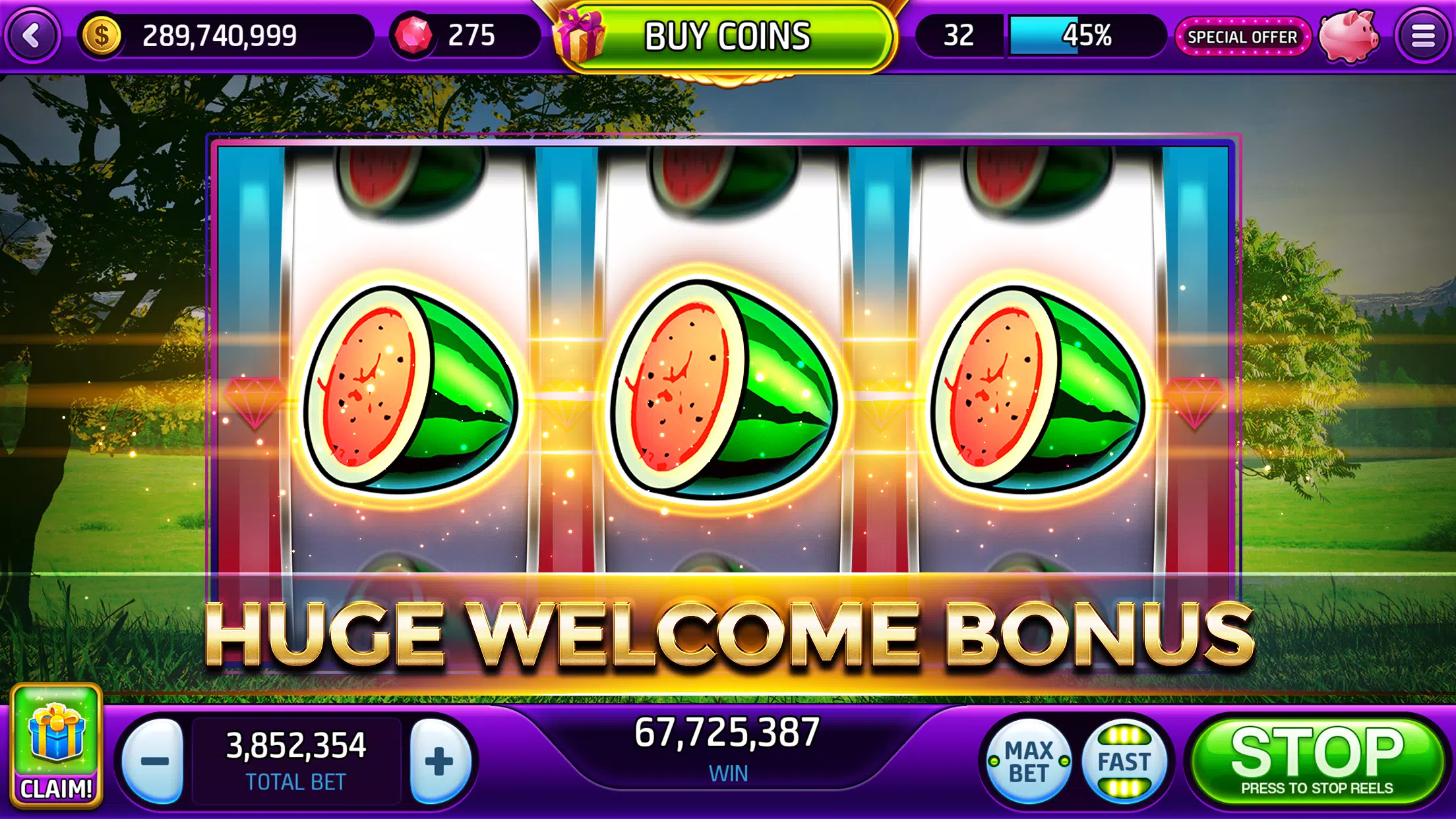 Vegas Classic Slots—777 Casino ဖန်သားပြင်ဓာတ်ပုံ 1