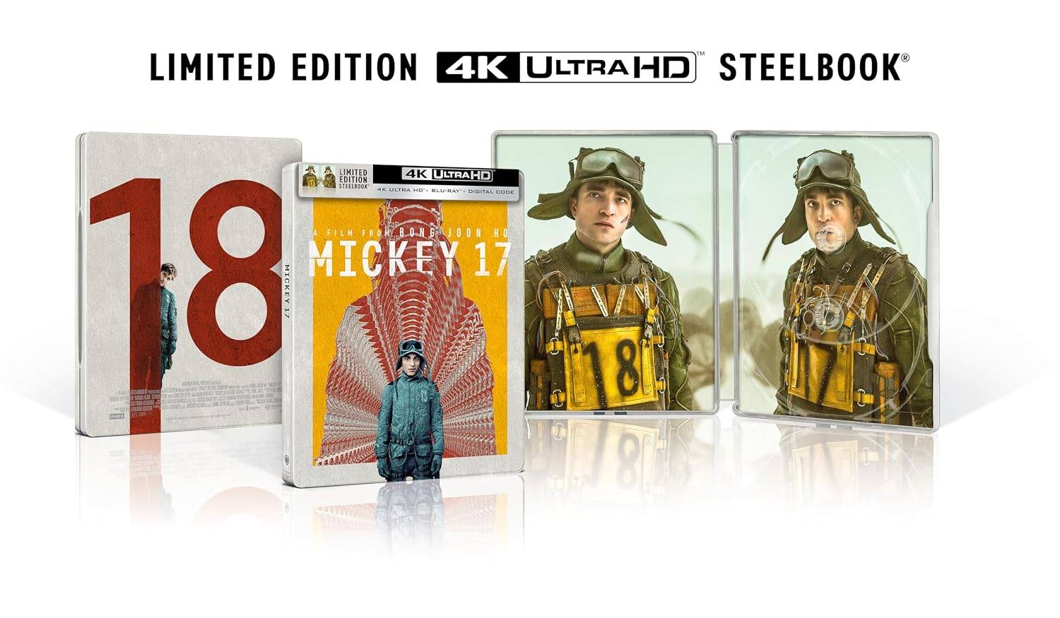 Mickey 17 သည် 4K UHD နှင့် Blu-ray ပေါ်တွင်ကြိုတင်မှာယူနိုင်သည်