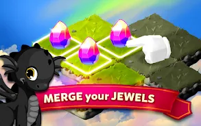 Merge Jewels: Gems Merger Game Schermafbeelding 0