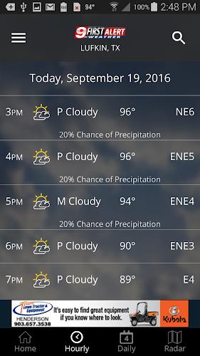 KTRE 9 First Alert Weather应用截图第1张