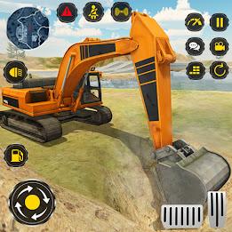 Heavy Excavator Simulator PRO Ekran Görüntüsü 0