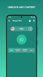 Simple VPN Pro - 專用快速VPN 螢幕截圖 0