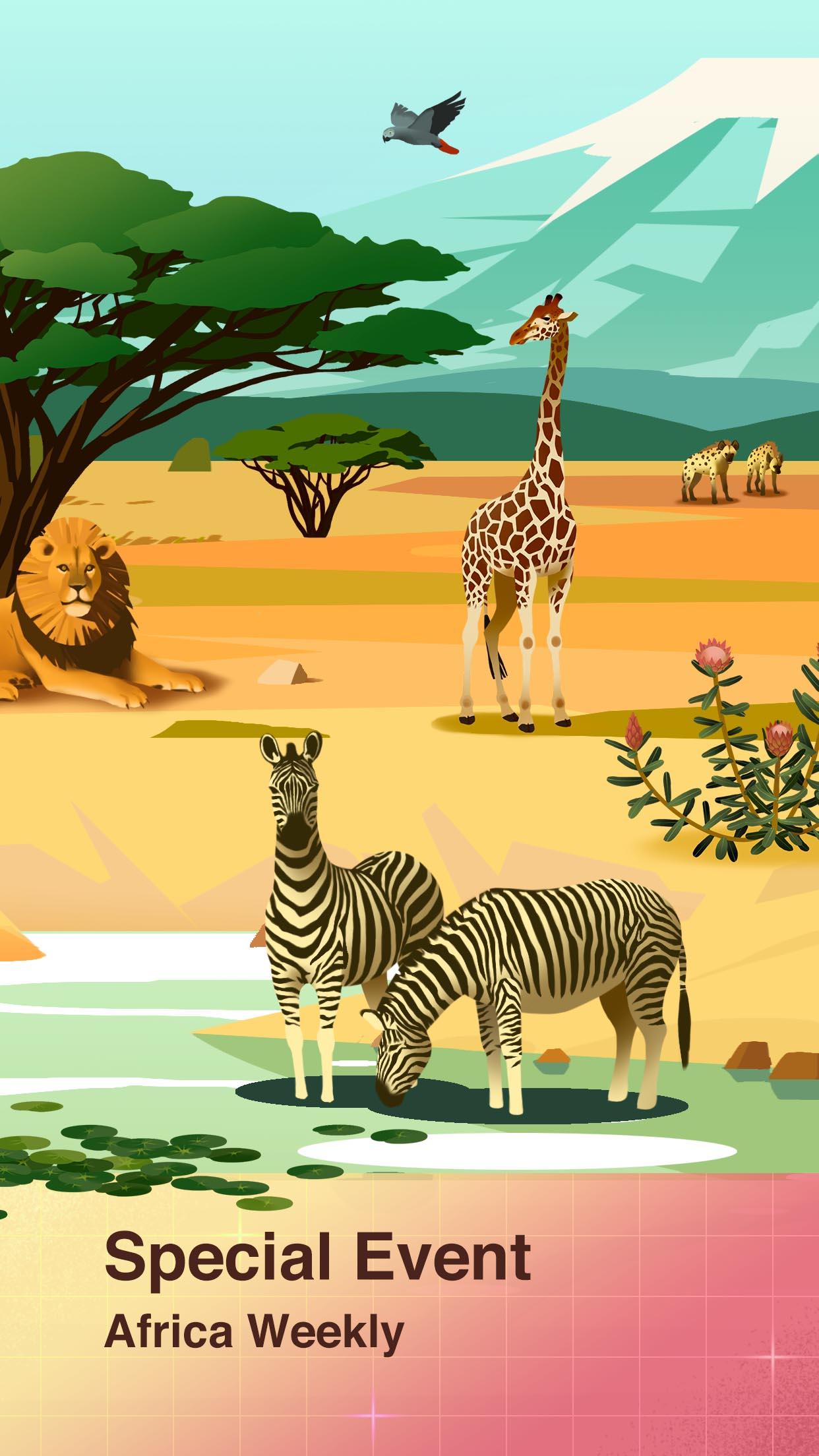 Idle Wildlife Incremental Zoo ภาพหน้าจอ 3