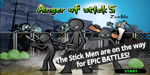 Anger of stick 5 : zombie Captura de tela 0