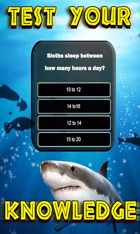 Animals Quiz Captura de pantalla 1