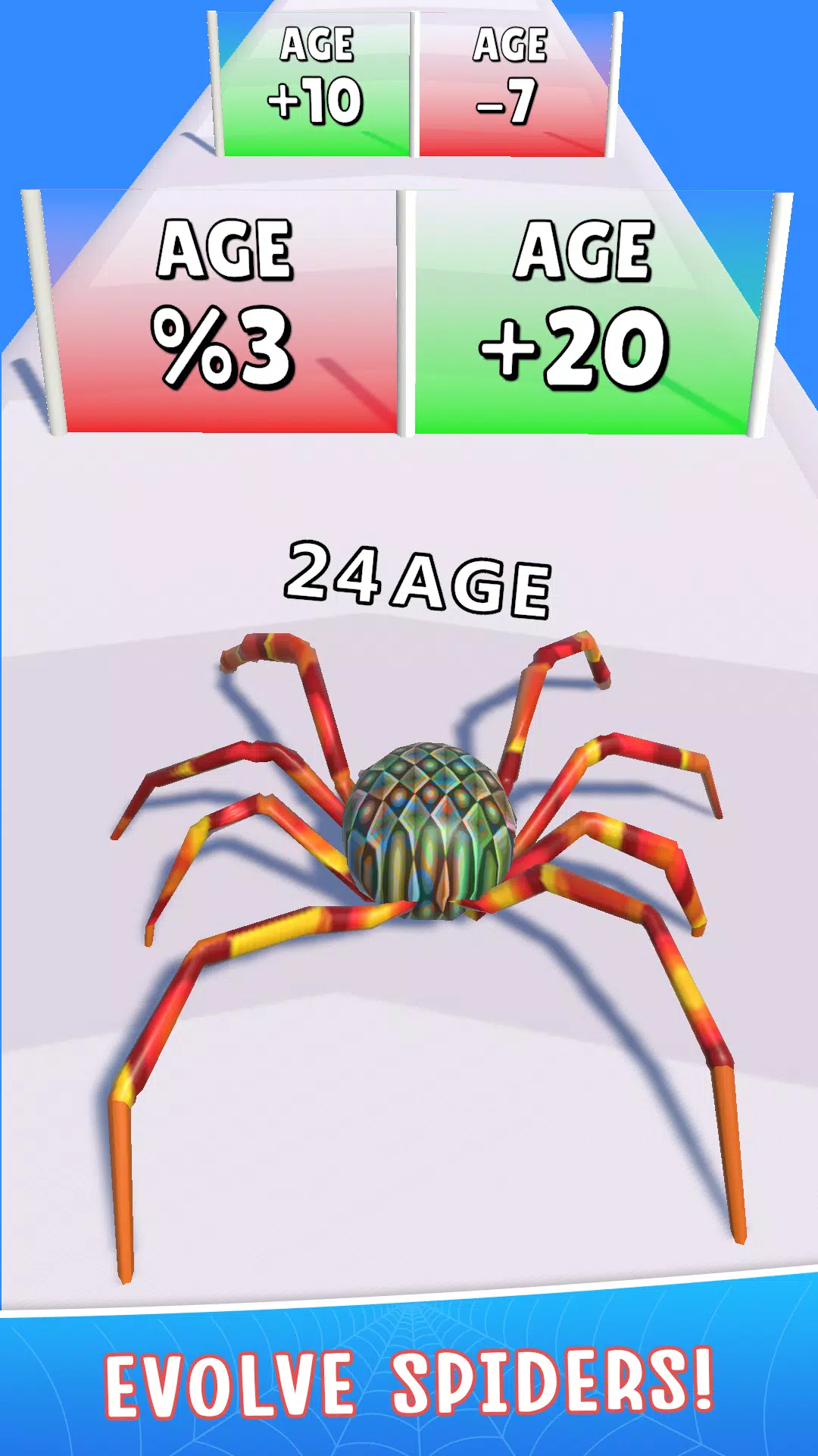 Spider Run: Spider Evolution 螢幕截圖 0