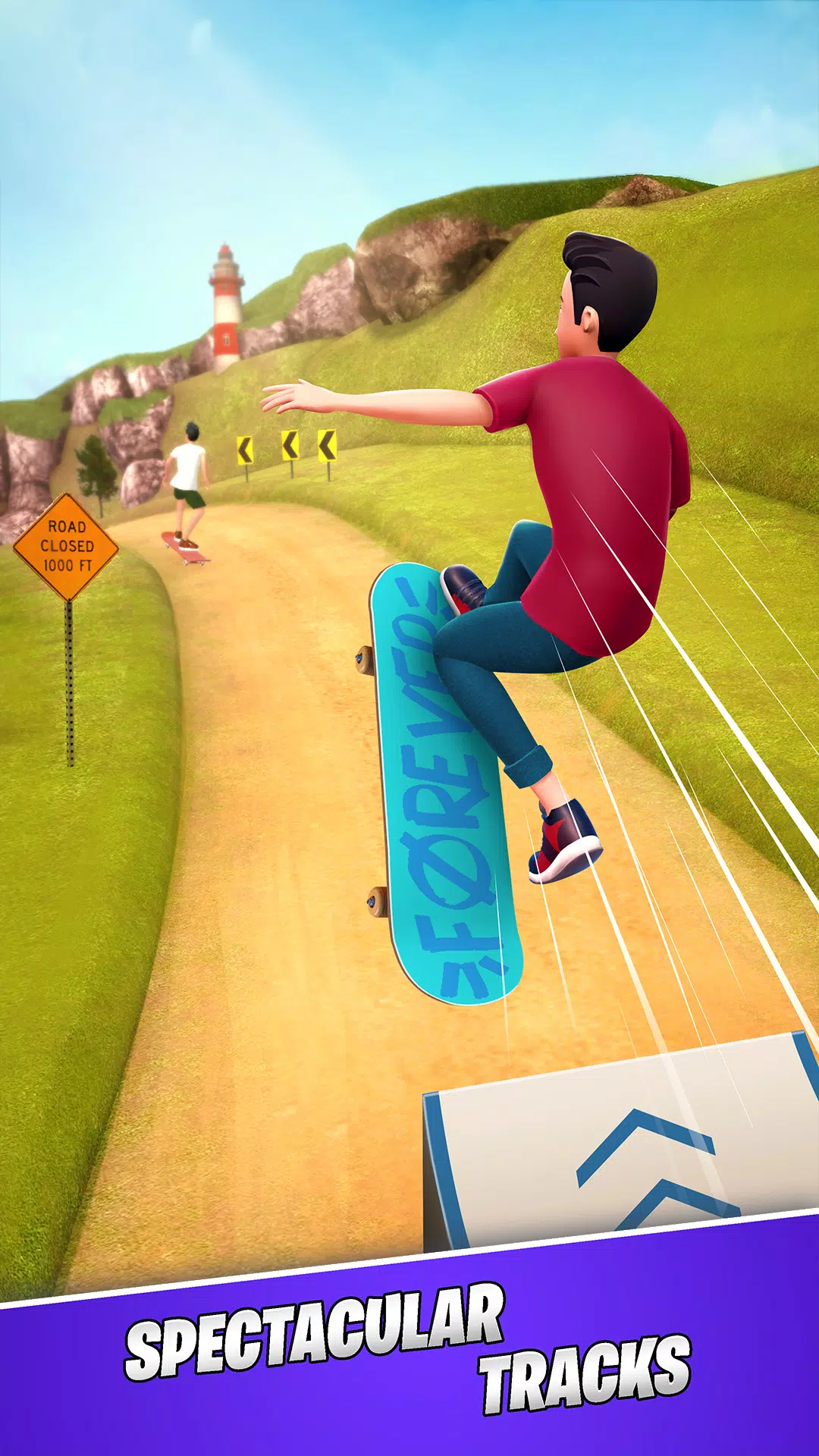 Skate Rush: Champions Race Captura de tela 1