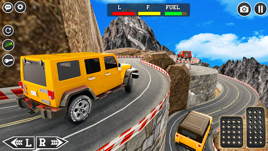 4x4 Mountain Climb Car Games Tangkapan skrin 0