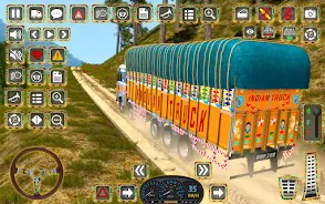 Offroad Cargo Truck Driving 3D Скриншот 0