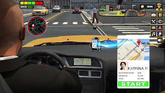 US Taxi Car Driving Games স্ক্রিনশট 2