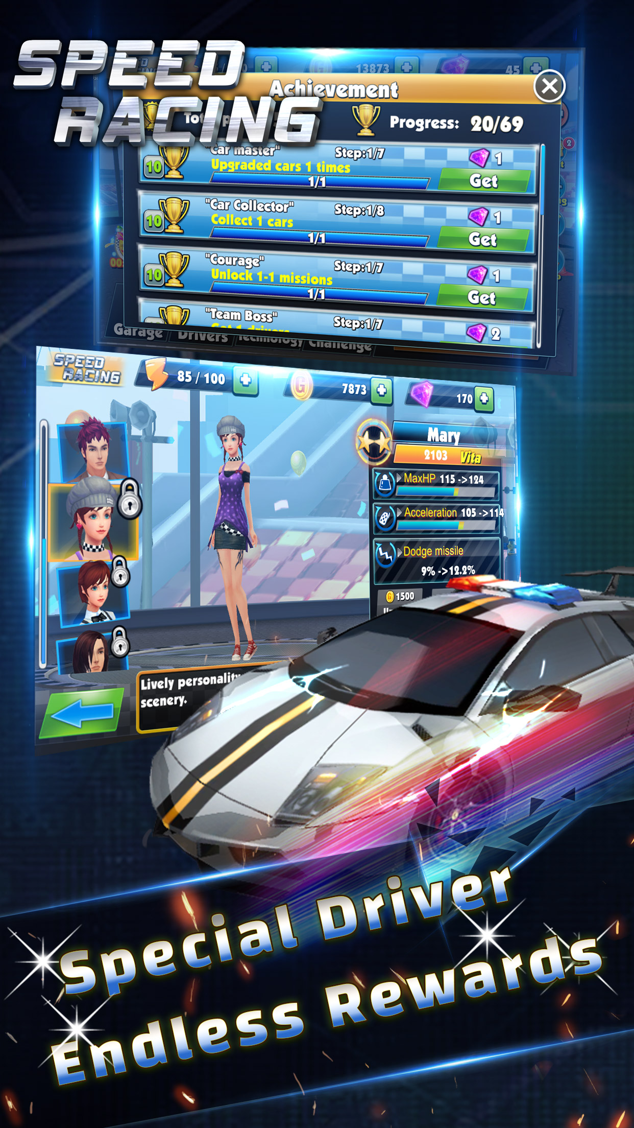 Speed Racing - Secret Racer ภาพหน้าจอ 3