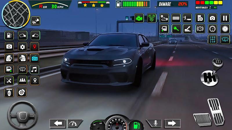 US Car Driving Simulator Game ဖန်သားပြင်ဓာတ်ပုံ 1