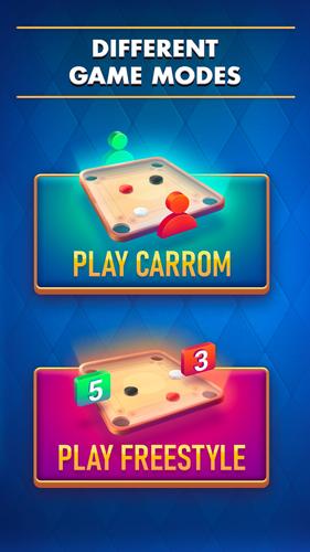 Carrom Board - Disc Pool Game 스크린샷 1