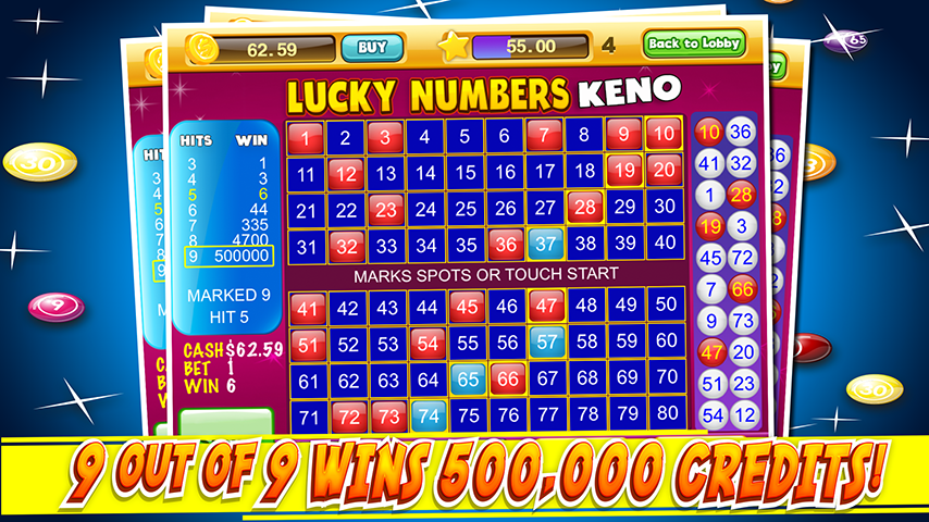 Las Vegas Keno Numbers Free 스크린샷 2