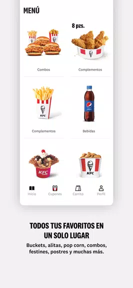 KFC APP - Ec, Co, Cl, Ar y Ve应用截图第3张