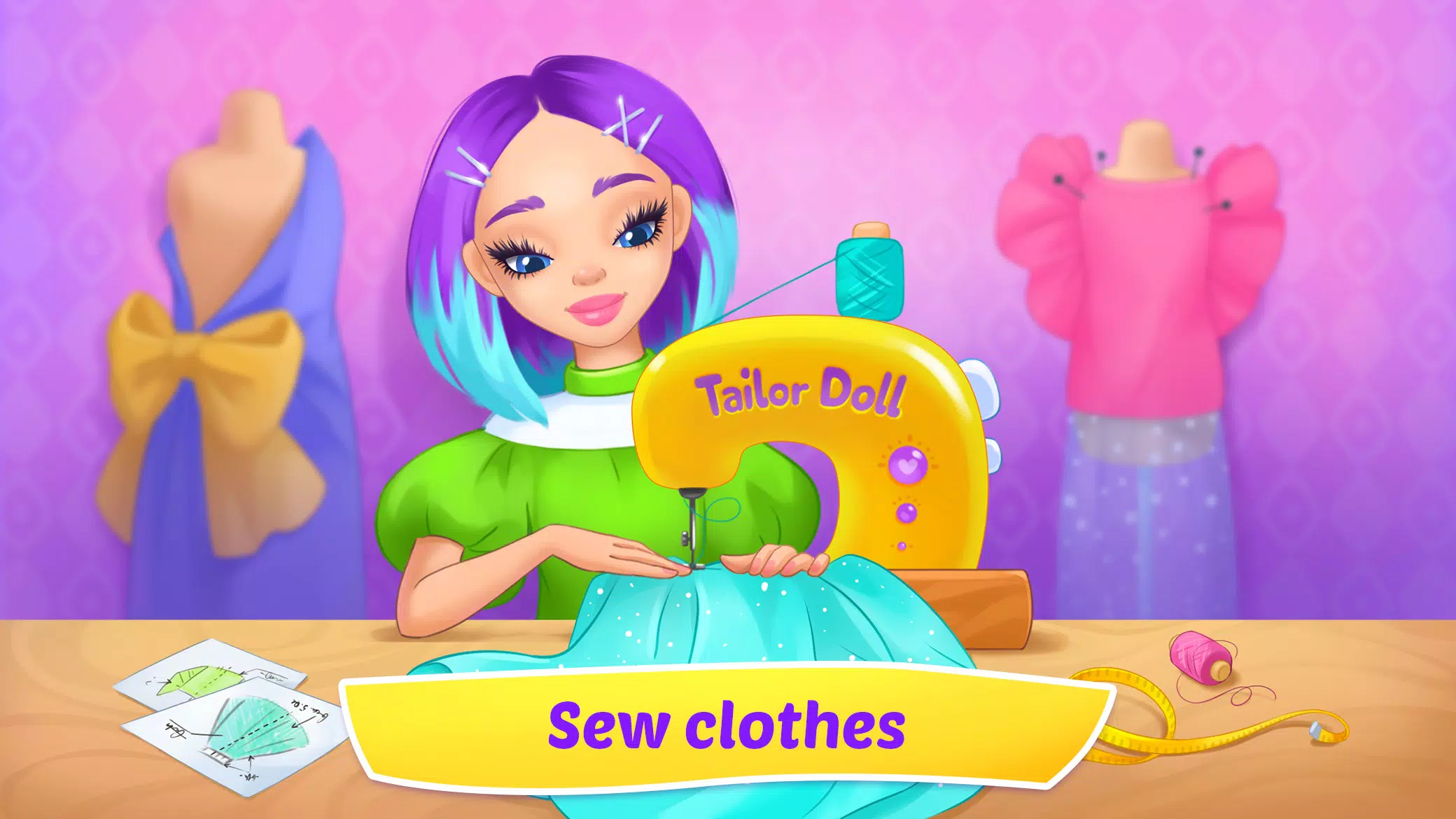 Fashion Doll: games for girls Ảnh chụp màn hình 1