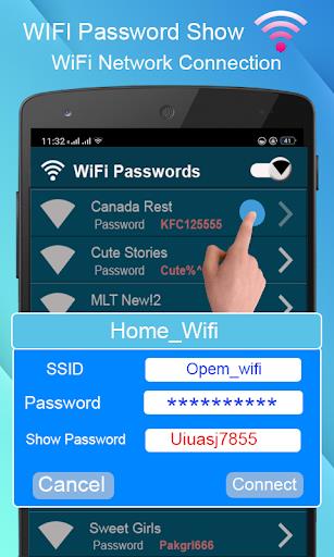 WiFi Password Show Analyzer Captura de pantalla 3