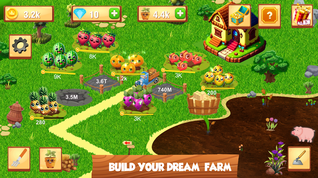 Happy Farm : Farming Challenge Schermafbeelding 0