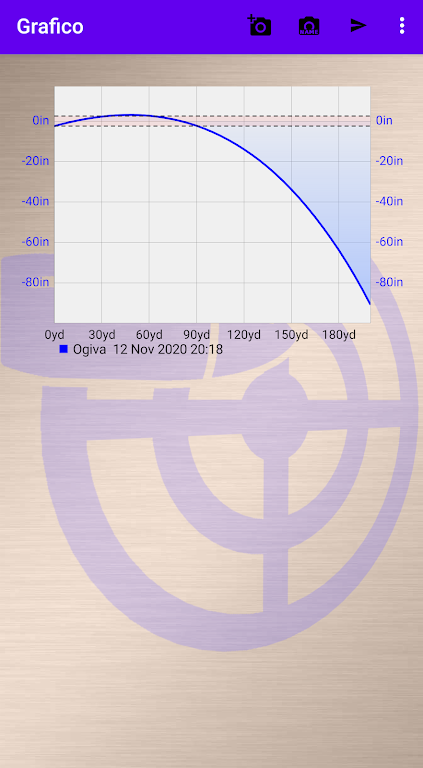 Schermata External ballistics calculator 2