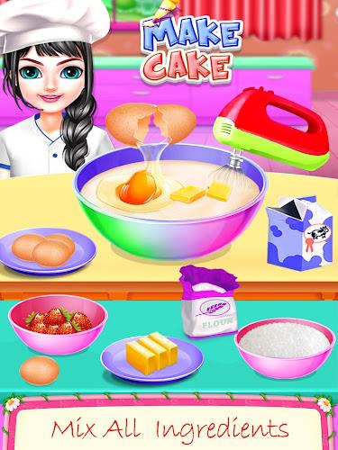 Real Cake Making Bake Decorate ภาพหน้าจอ 1