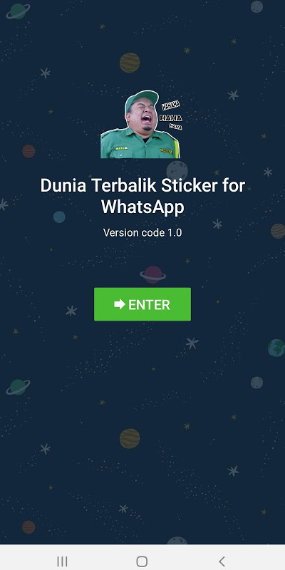 Dunia Terbalik WA Sticker Скриншот 0