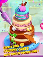 Cake Baking Games : Bakery 3D Captura de pantalla 2