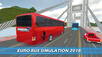 Euro Bus Simulator Games 2022 螢幕截圖 1