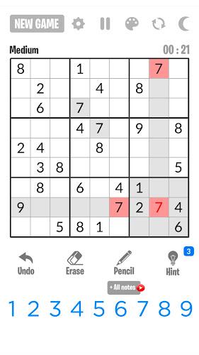 Sudoku 2023 螢幕截圖 3