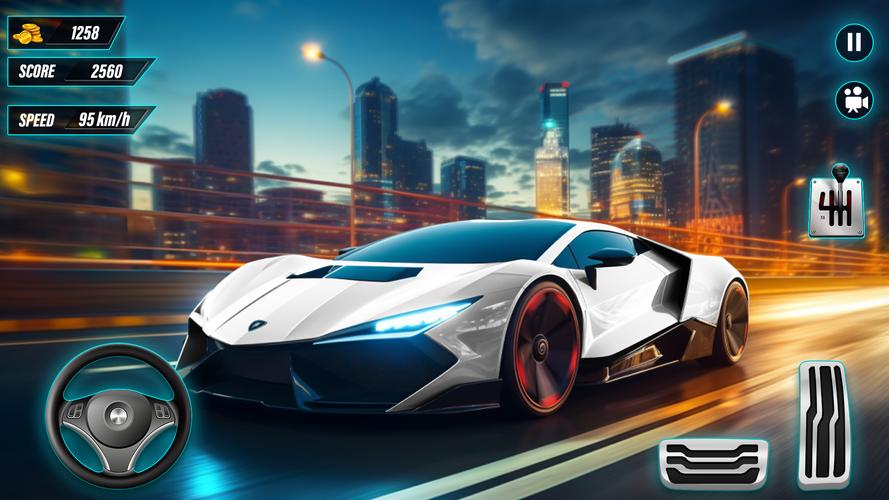 autopista coche carreras juego Captura de pantalla 1
