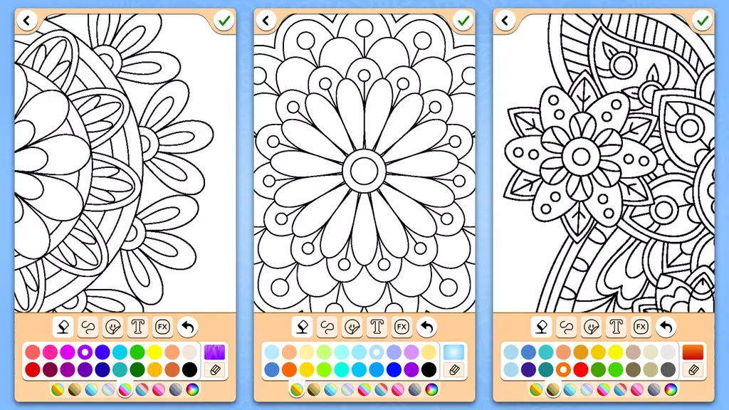 Coloriage Mandala Capture d'écran 0