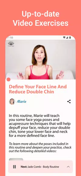 Face Yoga Exercise - Faceauty 스크린샷 2