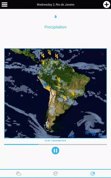 Weather for Brazil and World Tangkapan skrin 2