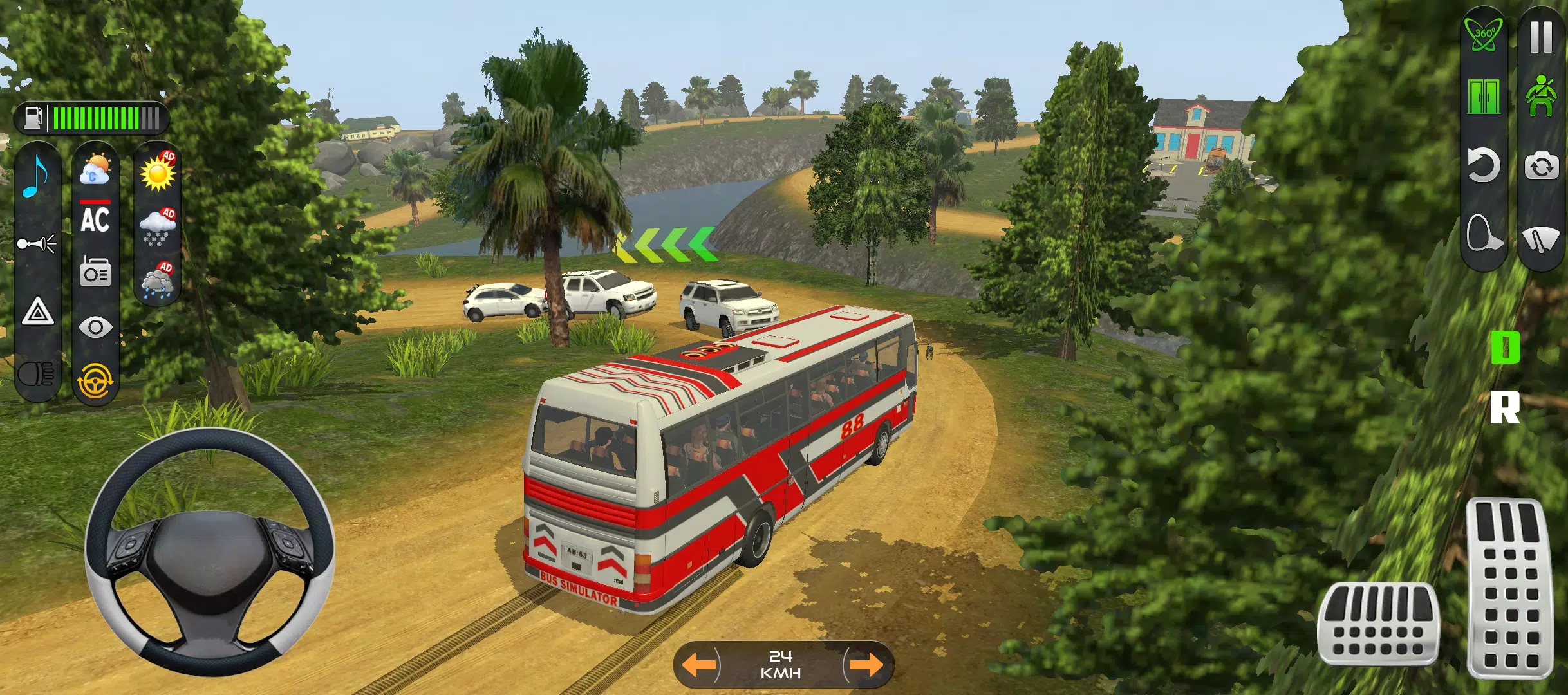 Offroad Bus: Coach Bus Driving应用截图第1张