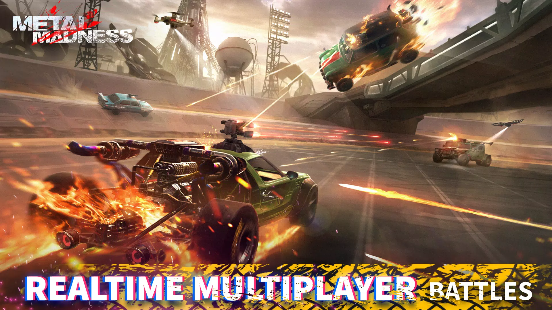 METAL MADNESS PvP: Car Shooter Zrzut ekranu 2