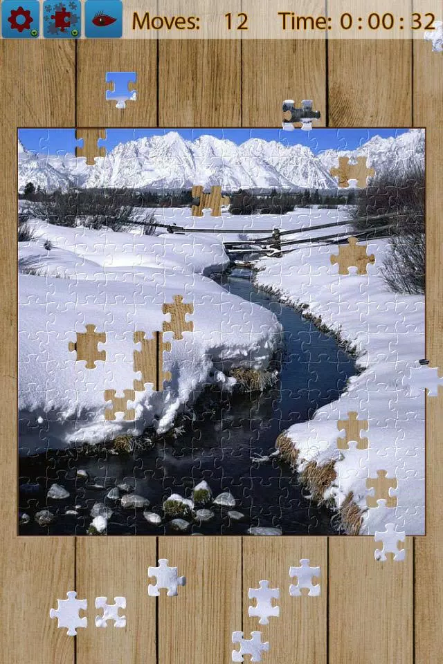 Snow Landscape Jigsaw Puzzles Screenshot 1