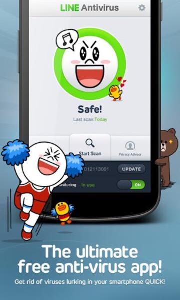 LINE Antivirus 螢幕截圖 0