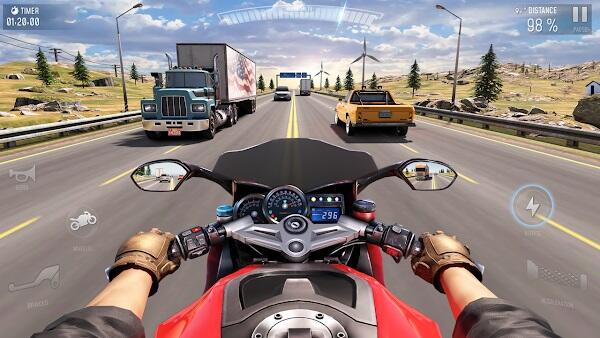 BRR: Moto Bike Racing Game 3D Zrzut ekranu 0