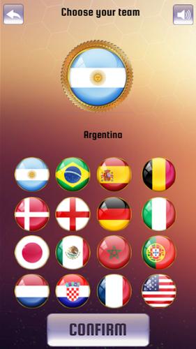 World  Soccer Cup Game Captura de pantalla 1