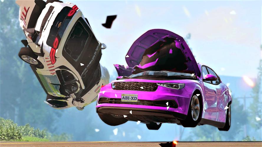 Car Crash: 3D Mega Demolition Captura de tela 1