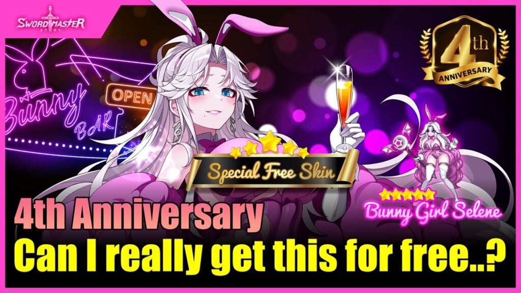 Sword Master Story fête son 4e anniversaire avec des tonnes de cadeaux !