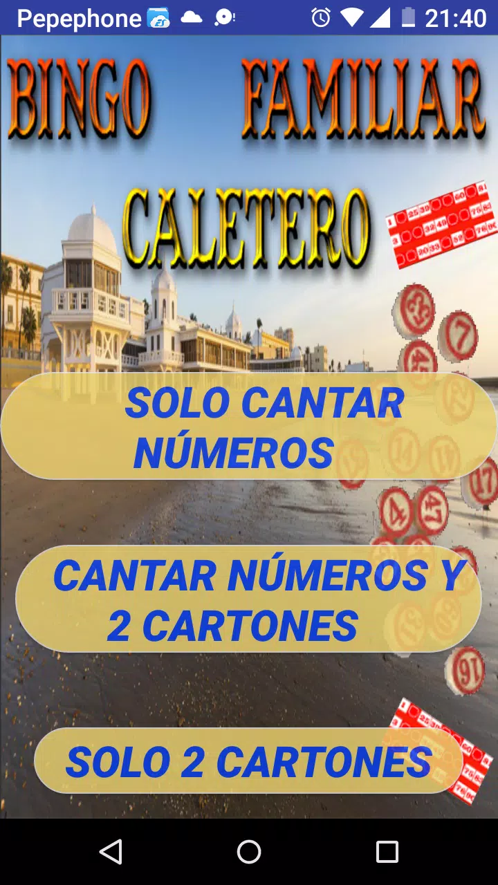 Bingo Caletero应用截图第0张