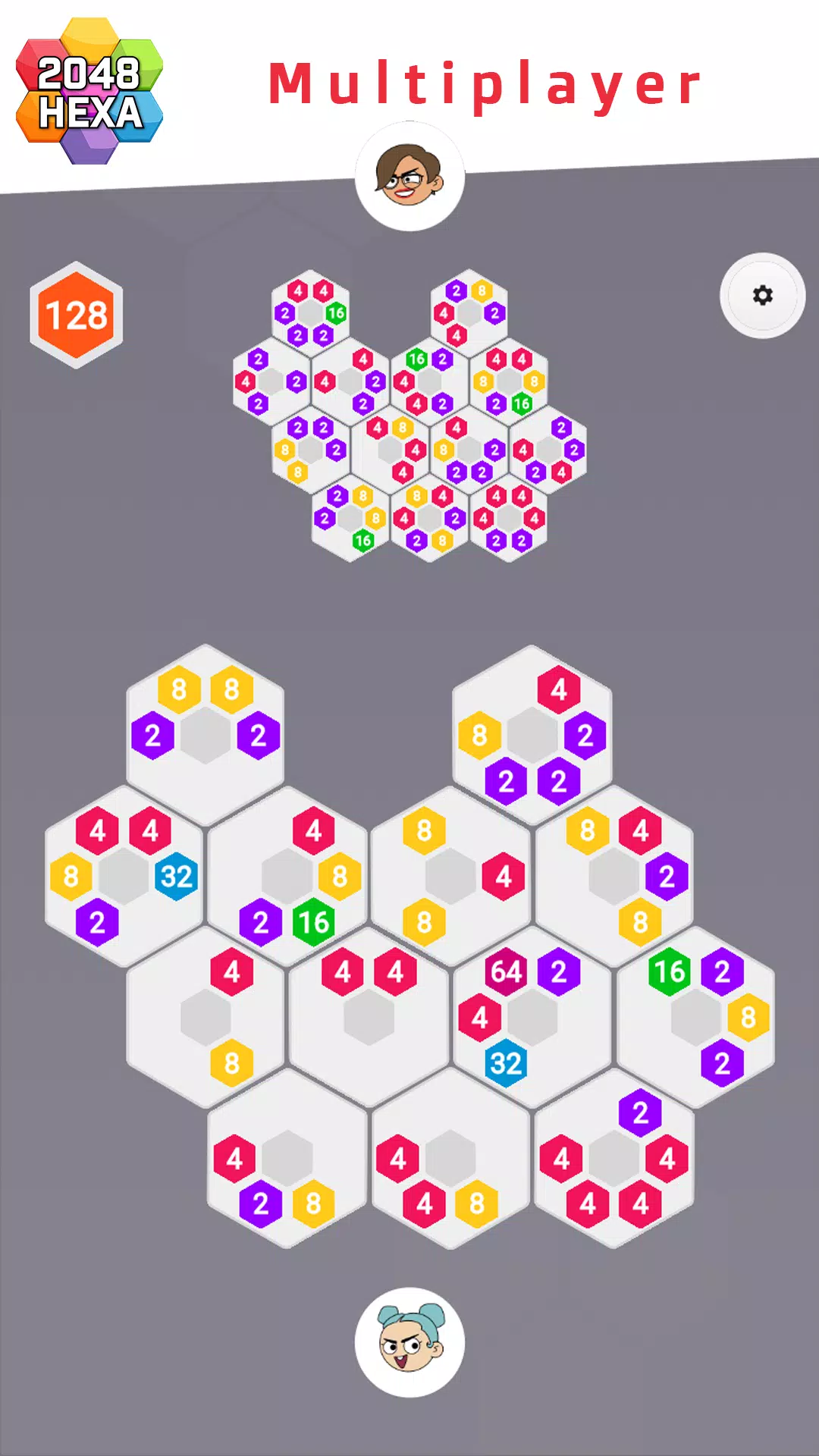 2048 Hexa应用截图第2张