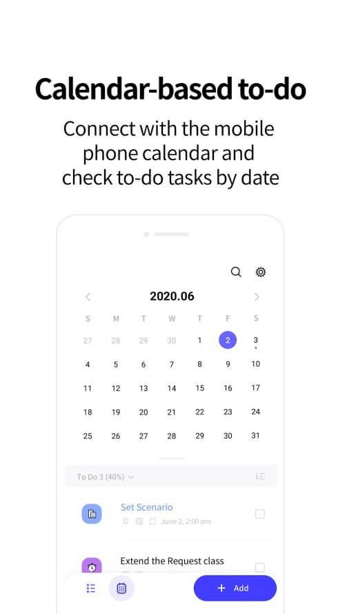 LockScreen Schedule - Calendar Screenshot 2