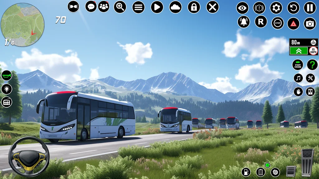 Indian Bus Driver: Bus Game ဖန်သားပြင်ဓာတ်ပုံ 1