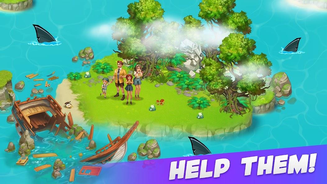 Family Farming: My Island Life Mod Captura de tela 2