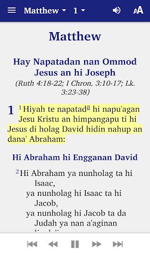 Ayangan Ifugao Bible Captura de pantalla 1