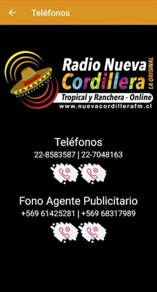 Nueva Cordillera FM Screenshot 1