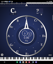 CarlTune - Chromatic Tuner Schermafbeelding 0