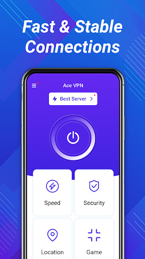 Ace VPN: Fast & Stable Ảnh chụp màn hình 1