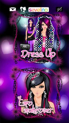 Emo dress up game স্ক্রিনশট 3